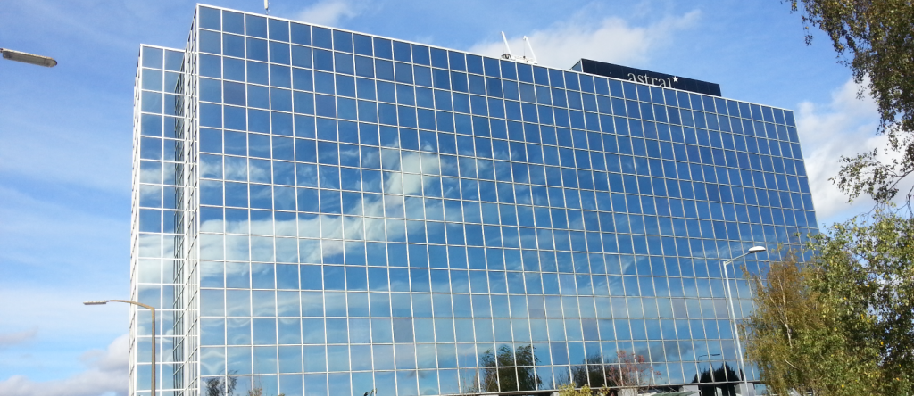 Large office block in Crawley